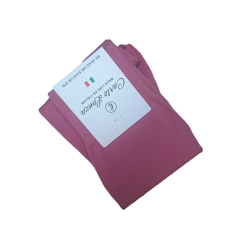 Chaussettes homme en coton Classico roses Chaussettes homme en coton Classico roses