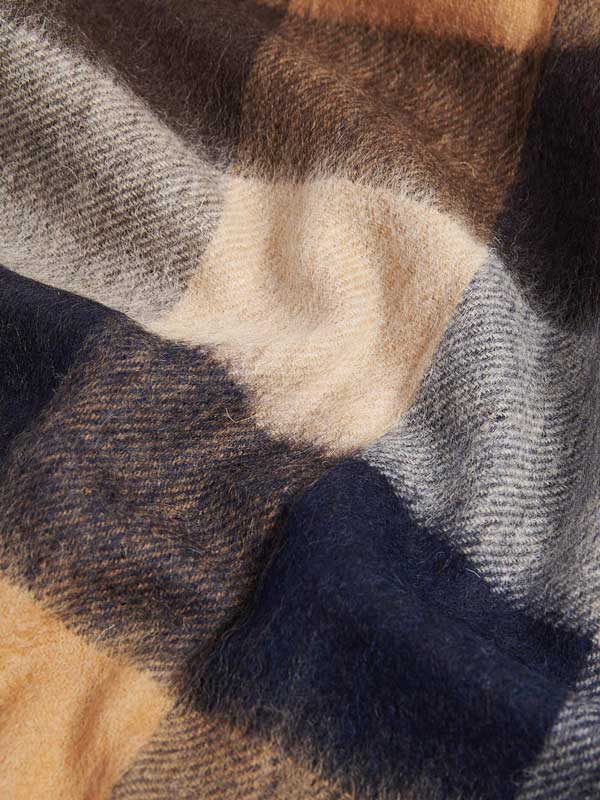 Barbour Lambswool Tattersall Scarf Autumn Dress – Image 4