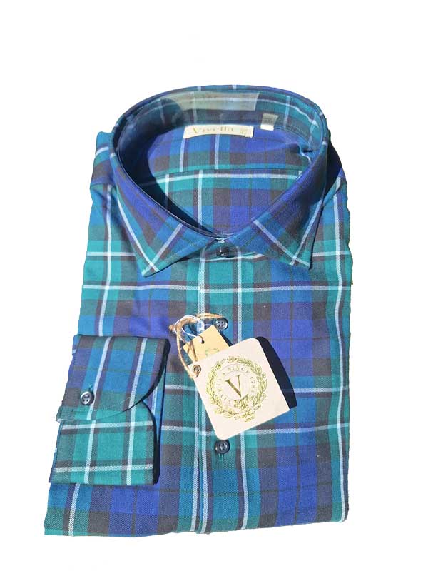 Viyella_Shirt__Blue_Green_Tartan