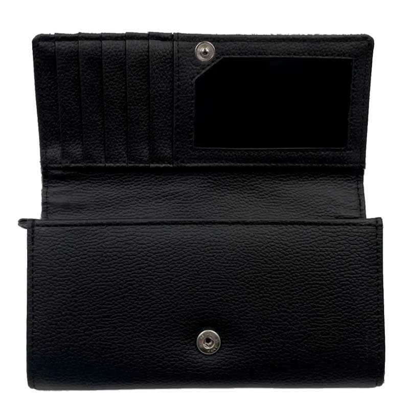 Harris Tweed Ladies Envelope Purse In Country Green - Afbeelding 3