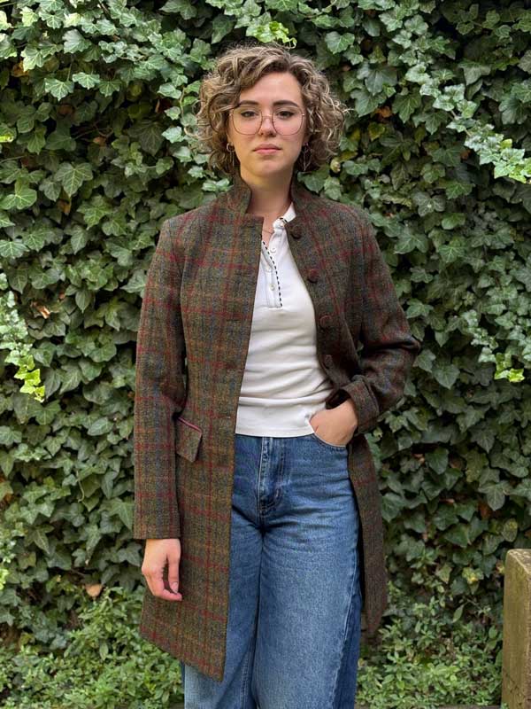 Harris_Tweed_Damesjas__Lucy__In_Red_Blue_Check Harris_Tweed_Damesjas__Lucy__In_Red_Blue_Check