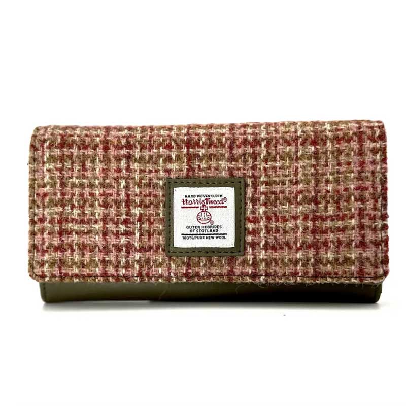 Harris_Tweed_Ladies_Envelope_Purse_In_Maple Harris_Tweed_Ladies_Envelope_Purse_In_Maple