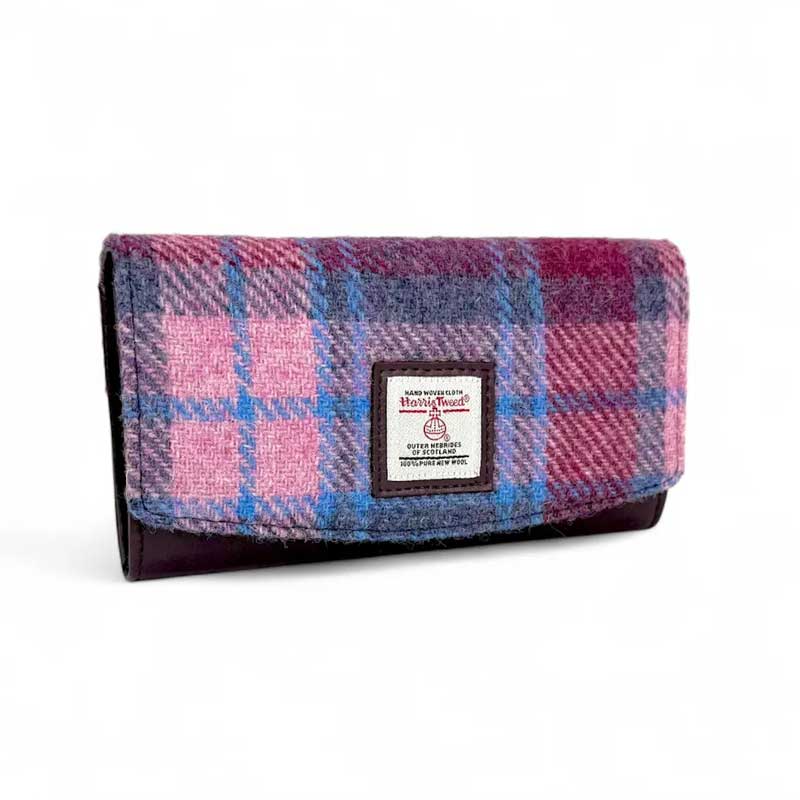 Harris_Tweed_Ladies_Envelope_Purse_In_Pastel_Pink Harris_Tweed_Ladies_Envelope_Purse_In_Pastel_Pink
