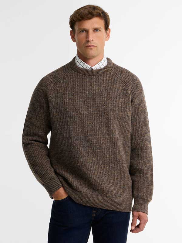 Barbour_Horseford_Crew_Neck_Jumper_Sandstone Barbour_Horseford_Crew_Neck_Jumper_Sandstone