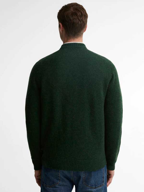 Barbour Newtown Crew Neck Sweater Sage - Afbeelding 3