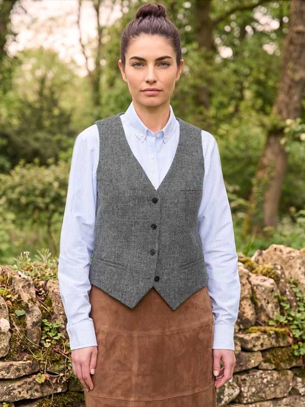 Harris_Tweed_Dames_Vestje__Lea__In_Anthra_Melange_1