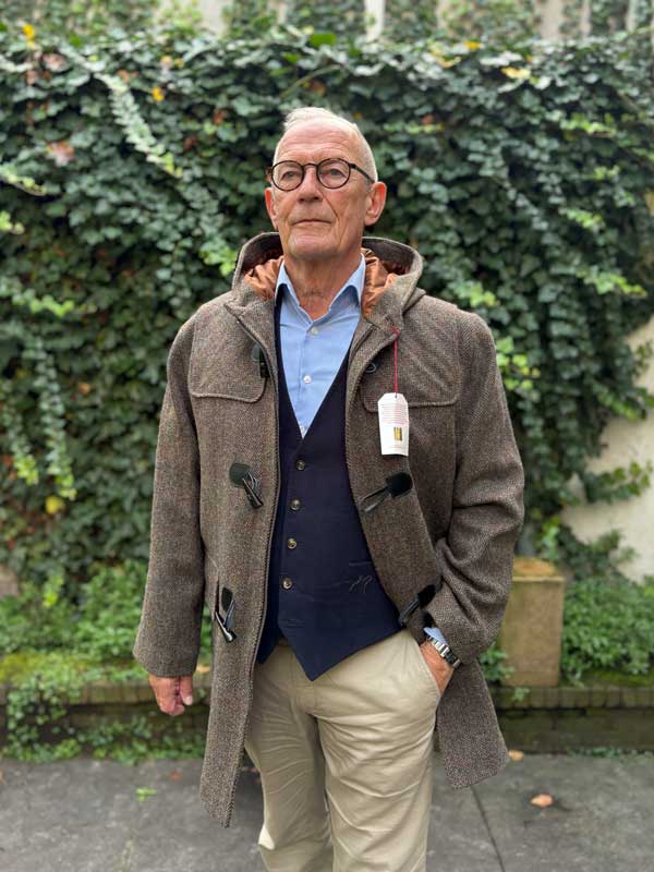 Harris_Tweed_Gents_Duffle_Coat_In_Evergreen Harris_Tweed_Gents_Duffle_Coat_In_Evergreen