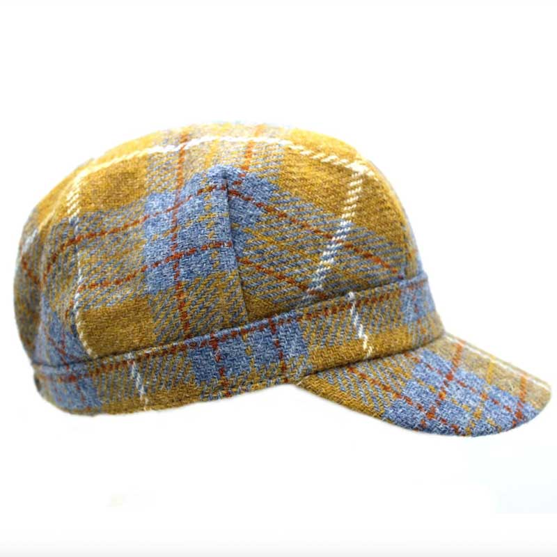 Harris_Tweed_Ladies_Cadet_Cap_Rhona_Lichen