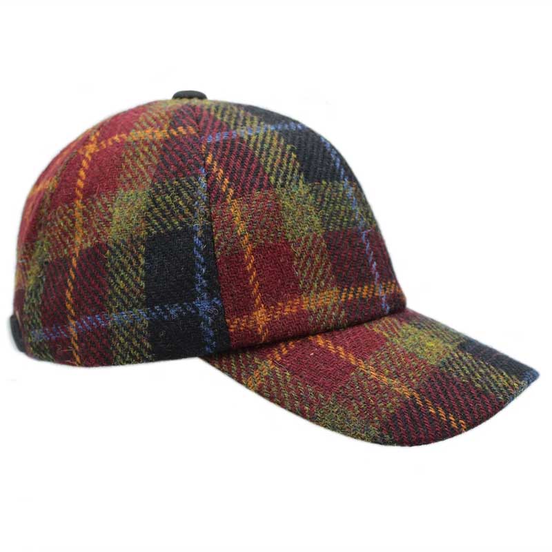Harris_Tweed_Cap_Rannoch_Berry