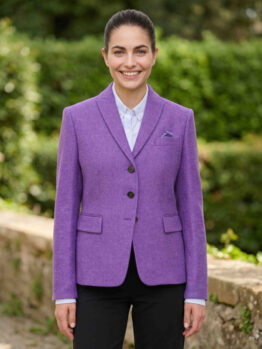 Harris Tweed Dames Blazer "LadiesClub" in Lavender